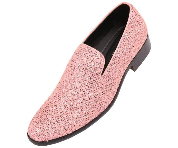 Men Slip On Dress Shoe Sar 010 Pink