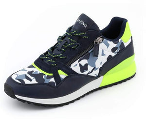 Trendy High fashion Sneaker-Azurite Navy