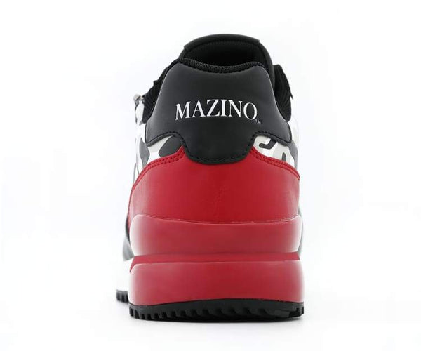 Trendy High fashion Sneaker-Azurite Red